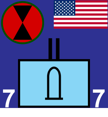 7th Ammunition Train marker